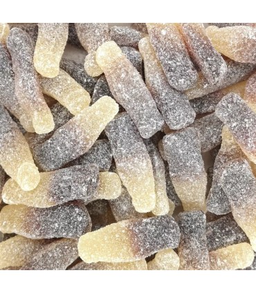 Cola Pica Jelly Cola - Halal Süßigkeiten - Glutenfrei und 0% Fett - Fini - 90 gr