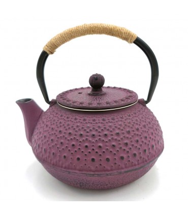 Bule de ferro fundido estilo japonês várias cores 600 ml