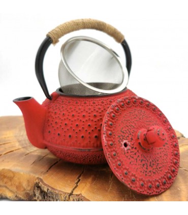 Japanese Style Cast Iron Teapot Various Colors 600 ML
