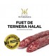 Halal Al-Andaluzza Beef Fuet 250gr (circa) Halal Gourmet Real Food Salsiccia