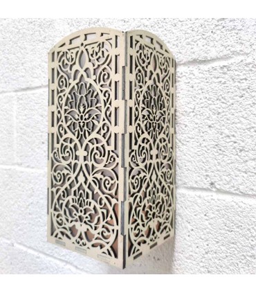 Laser Cut Screen Lamp Floral Design - Eigenes Produkt Jaima Alkauzar Modell Alluwts
