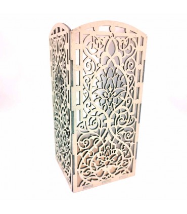 Laser Cut Screen Lamp Floral Design - Eigenes Produkt Jaima Alkauzar Modell Alluwts