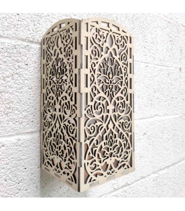 Laser Cut Screen Lamp Floral Design - Eigenes Produkt Jaima Alkauzar Modell Alluwts