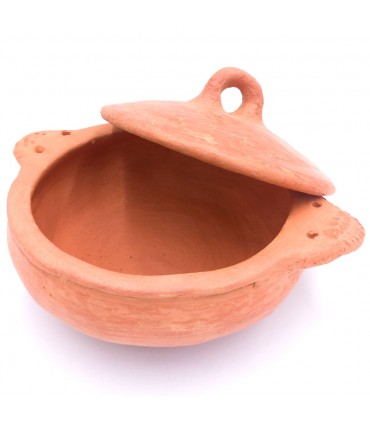 Cazuela de Arcilla Oued Laou Artesanía Marroquí - Serie Amsa