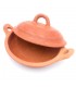 Oval Tajin with Clay Lid Oued Laou Moroccan Crafts Healthy Homemade Cuisine