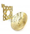 Handmade Moroccan Craft Brass Wall Hanging Soap Dish Model Marrakech