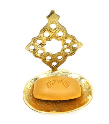 Hängender Messingseifenspender Marokkanisches Handwerk Modell Marrakesch