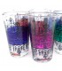 Set of 6 Engraved Tea Glasses - Moroccan Crafts - Belen Model