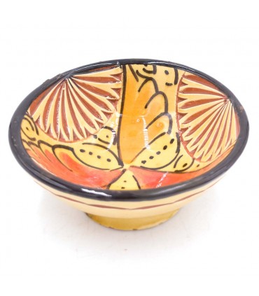 Cuenco bowl bol Mini Cerámica de Asfi LAbrada - Varios Colores - Artesanía Marroquí - Modelo Nahtun
