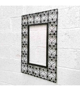Moroccan Mirror Frame Andalusian Decoration Miraatun Hadid Model 2