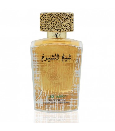 Eau de Parfum Unissex Sheikh Al Shuyukh Luxe Edition Perfume Árabe Lattafa 100Ml