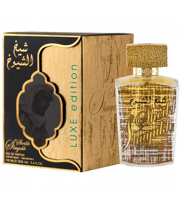 Eau de Parfum Unisex Sheikh Al Shuyukh Luxe Edition Perfume Árabe Lattafa 100M Perfume
