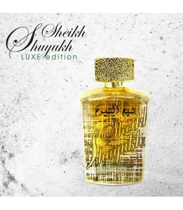 Eau de Parfum Unissex Sheikh Al Shuyukh Luxe Edition Perfume Árabe Lattafa 100Ml