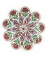 Trivet de Cerâmica Turca MULTICOLOR e ASSORTED Modelo ASHAR 2