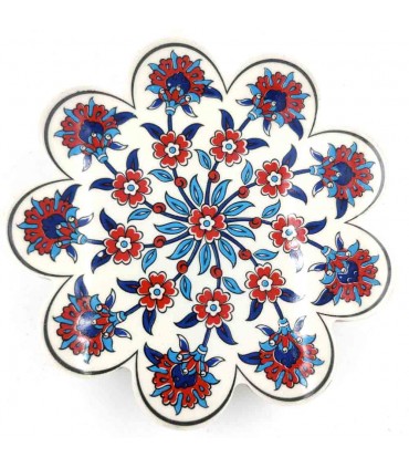 Turkish Ceramic Trivet MULTICOLOR and ASSORTED Model ASHAR 2