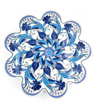 Salvamanteles Cerámica Turca Azul Blanco SURTIDO  Modelo ASHAR 2