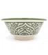 Moroccan Glazed Ceramic Sink - Hand Painted Zaituna Model