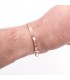 Armreif aus Kupfer und Messing, marokkanisches Handwerk, Heilung, vorbeugende Arthritis, Modell 1