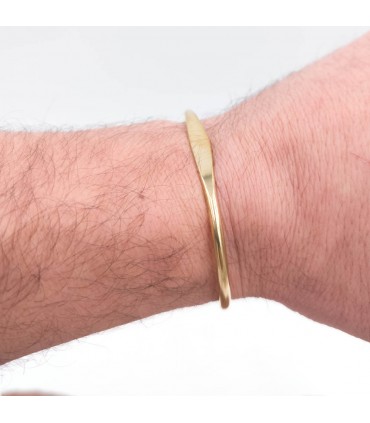 Bracelete Cobre e Latão Artesanato Marroquino Cura Preventiva Artrite Modelo 3