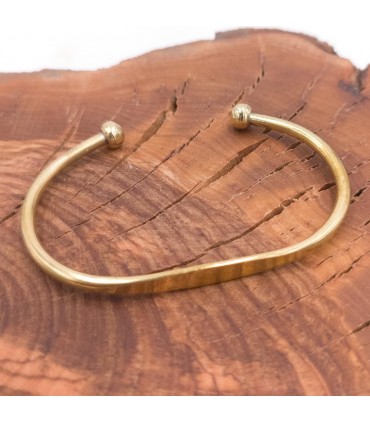 Bracelet Jonc Cuivre et Laiton Artisanat Marocain Guérison Préventive Arthrite Modèle 3