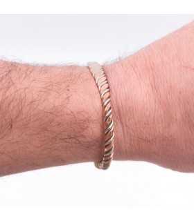 Copper and brass Bangle Bracelet Moroccan Crafts Healing Preventive Arthritis Model 5