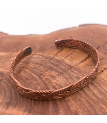 Copper and brass Bangle Bracelet Moroccan Crafts Healing Preventive Arthritis Model 11