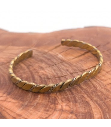 Copper and brass Bangle Bracelet Moroccan Crafts Healing Preventive Arthritis Model 17