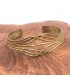 Pulsera Brazalete de Cobre y latón Artesanía Marroquí Curativo Preventivo Artritis Modelo 19