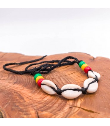 African Shell Bracelet Handicraft Senegal Colors Jamaica African Model