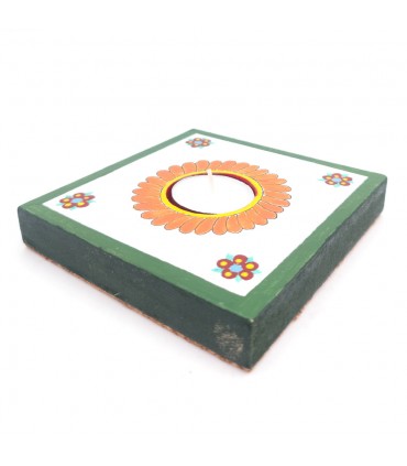 Castiçal decorativo andaluz estilo vintage 100% feito à mão - modelo Razzak