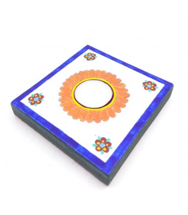 Andalusischer dekorativer Kerzenhalter im Vintage-Stil, 100 % handgefertigt - Modell Razzak