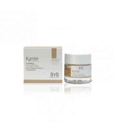 Creme Facial Dia Manteiga de Karité Nutritiva - 50 ml Produto Natural