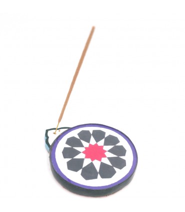 Bruciaincenso Tablet Aste decorative andaluse Stile vintage 100% fatto a mano - Modello Razzak 4