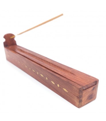 Censer Incense Burner Rods Indian wooden crafts with drawer for rods Alcazabat Model