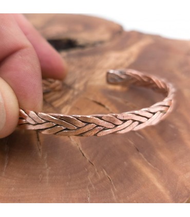Copper and brass Bangle Bracelet Moroccan Crafts Healing Preventive Arthritis Model 14