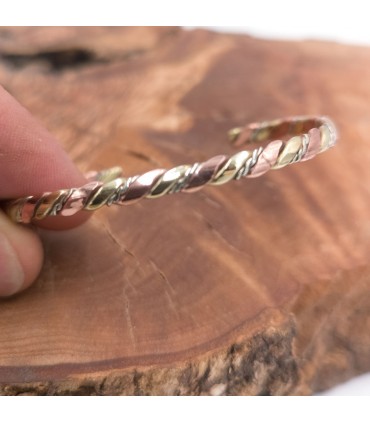 Copper and brass Bangle Bracelet Healing Preventive Arthritis Model 31