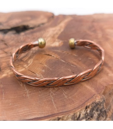 Copper and brass Bangle Bracelet Healing Preventive Arthritis Model 33