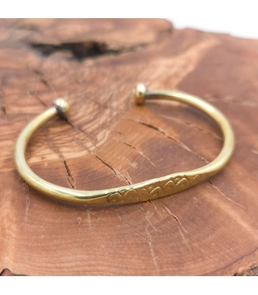 Pulsera Brazalete Unisex de Cobre y latón Curativo Preventivo Artritis Modelo 43