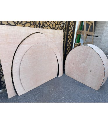 Suporte de Arco Modelo Arcade Alhambra - Feito de Madeira - Design Personalizado
