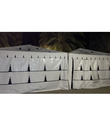 Arab Jaima Tent 5 x 5 m - PVC Structure - Arab Decorations Parties