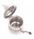 Moruna Alpaca Teapot Embossed Moroccan Crafts - Model Maghreb aadi