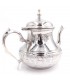 Teapot for Moroccan Moorish Tea Alpaca Embossed Moroccan Crafts - Galida Model