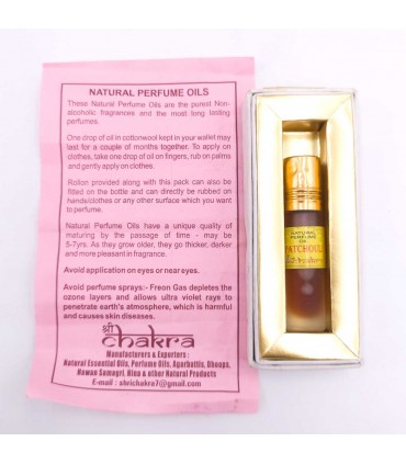 Patchouli - Perfume Corporal Arabe - Gran Calidad -Roll On - 10 ml
