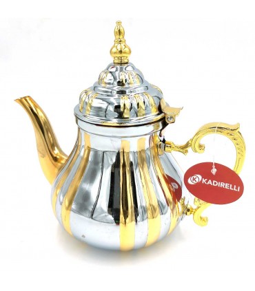 Hochwertige Edelstahl Induktion Teekanne Tee und Aufgüsse Modell Kadirelli 800ml