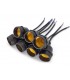 IP67 wasserdichtes LED-Kabel mit integrierter feuerfester Lampenfassung, E27 500 cm