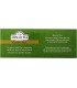 Thé vert Ahmad Tea London 100 sachets Infusion de grande qualité