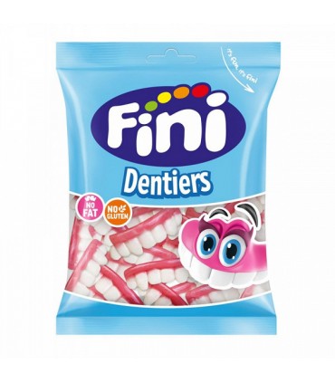 Bonbons Halal Dentier Lisses - Sans Gluten et 0% Gras - Fini - 90 gr