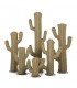 Cactus Decorativo di Fibra Vegetale 100% Naturale ed Ecologico Biodegradabile Modello Iabisun
