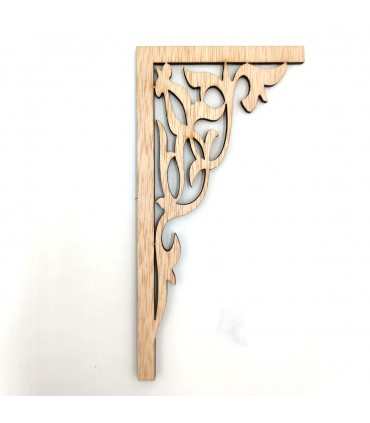 Decorative Wooden Corner Furniture Doors Wardrobes - Baroque Model 3