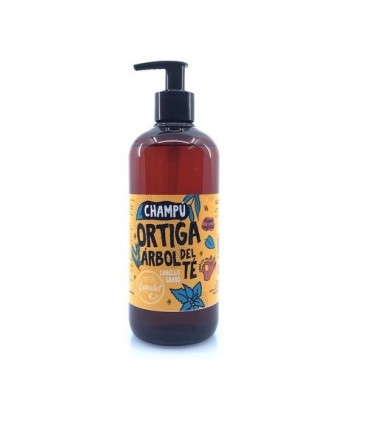 Anti-Fett - Baum Tee und Brennnessel - Natural shampoo 500 ml